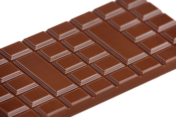 Chocolate on white background. Candy. Collection.