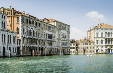 Ancient buildings in Venice