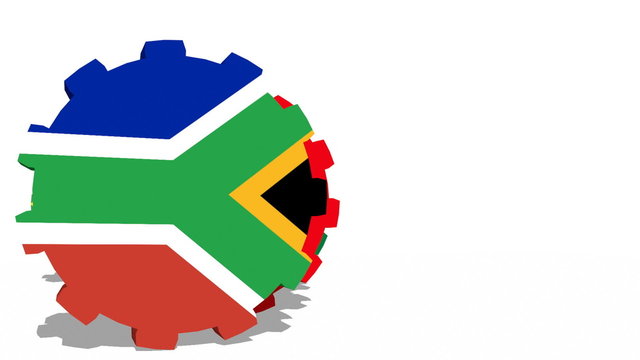 brics members flags on rolling gears