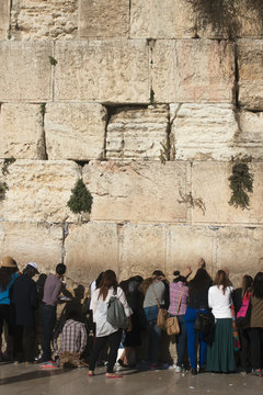 The Western Wall, Female part, Jerusalem
