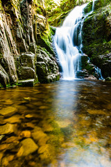 The Karkonosze National Park - Kamienczyk waterfall