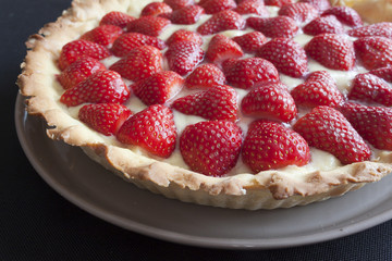 Tarte aux fraises