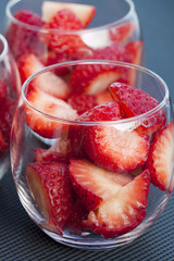 Verrine fraises