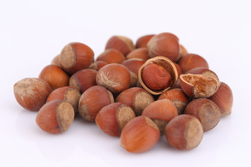 handful of hazelnuts