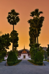 Fototapeta na wymiar Palace of Luang Prabang (National Museum)