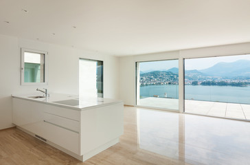 New apartment, modern kitchen