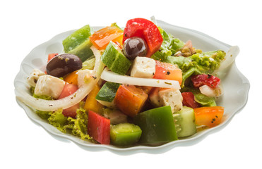 Delicous greek salad