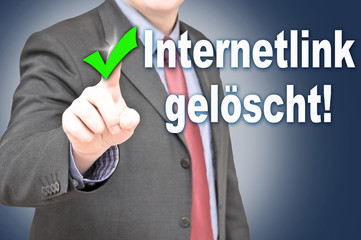 Internetlink gelöscht