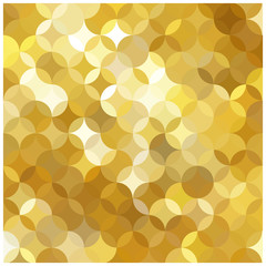 vector abstract background of colored circles