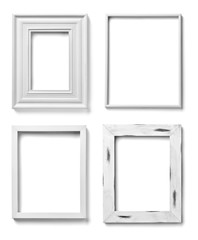white frame wood background image