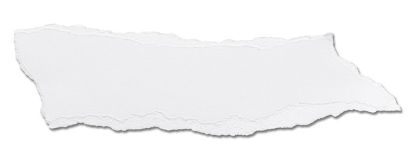 white paper ripped message background