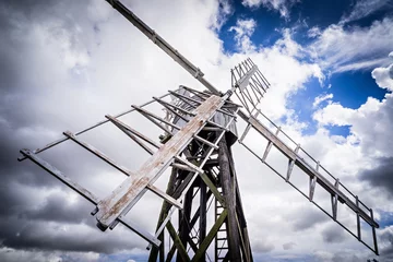 Zelfklevend Fotobehang Molens Windmill in Norfolk