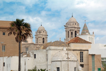 Fototapeta na wymiar Catedral Cadiz, Spain