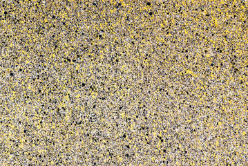 Yellow and Black Noisy Concrete Wall Background/ Texture