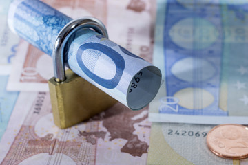 Euro - Geld und Schloss