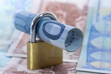 Euro - Geld und Schloss