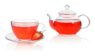 Strawberry tea
