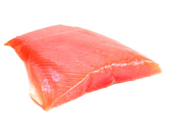 Salmon raw fillet