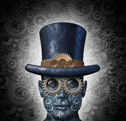 Steampunk Science Fiction © freshidea