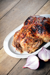 Baked tasty hot chicken