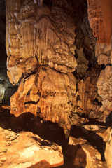 Stalagmite at the national park