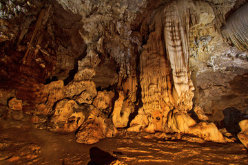 Stalagmite at the national park