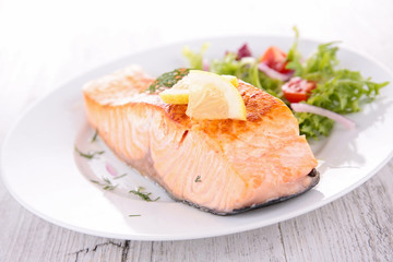 grilled salmon