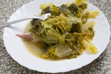 soup with potatoes