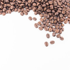 Naklejka premium Brown coffee beans
