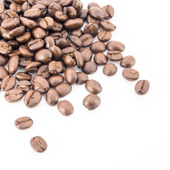 Brown coffee beans