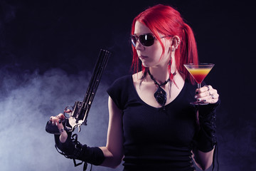 Dangerous young girl