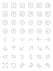 Arrows & Direction icons