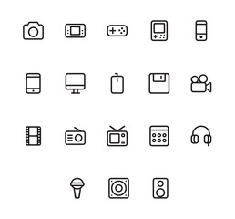 Tools icon set