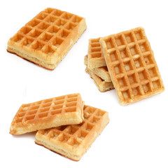 Gaufres nature - Waffle - Waffel