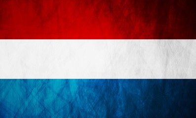 Netherlands grunge flag