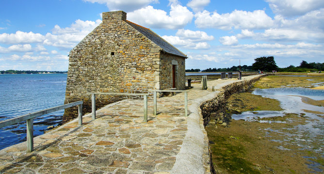 moulin a mar&eacute;e sur l&rsquo;&icirc;le d'Artz
