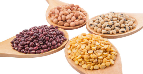 Fototapeta premium Peanut, Bean And Lentils