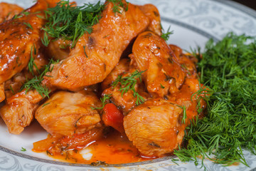 Hot Meat Dishes