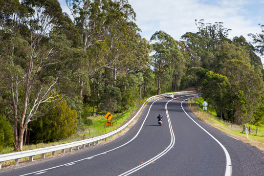 Winding Australian Road
