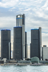 Fototapeta premium Detroit renaissance center