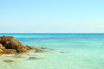 Fototapeta premium Ocean Atlantycki, South Beach, Miami