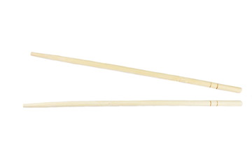 chopsticks on a white background