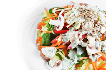 mushrooms salad