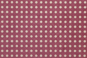 seamless red Polka dot background