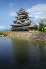 Japanese castle in Matsumoto