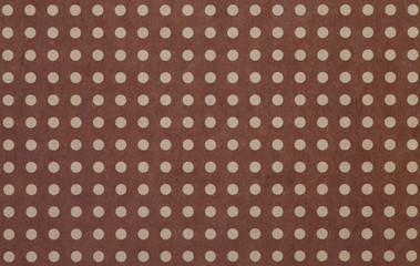 seamless brown Polka dot background