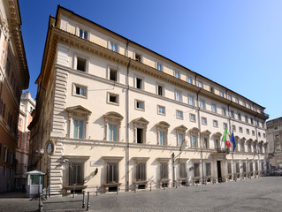 Fototapeta premium Palazzo Chigi, Sede del Governo Italiano, Roma