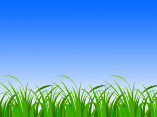 Horizon Background Means Vibrant Nature Or Environment.