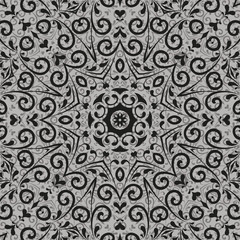 Fototapeta na wymiar Seamless abstract outline pattern