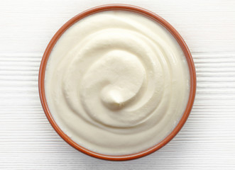 bowl of cream